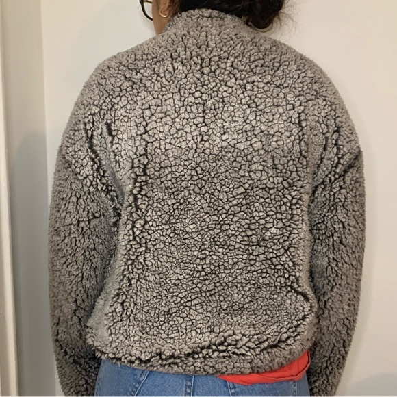 Garage brown Teddy jacket - Picture 2 of 9